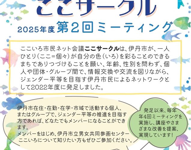 ここサークル2025年度第2回ミーティング